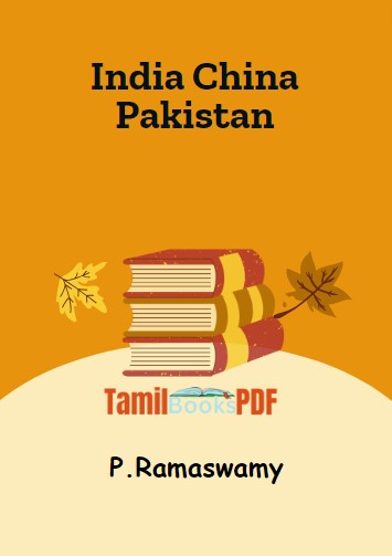 Books India China Pakistan By P. Ramaswamy