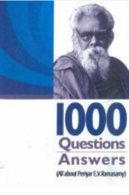 Periyar 1000 Questions Answers By K. Veeramani