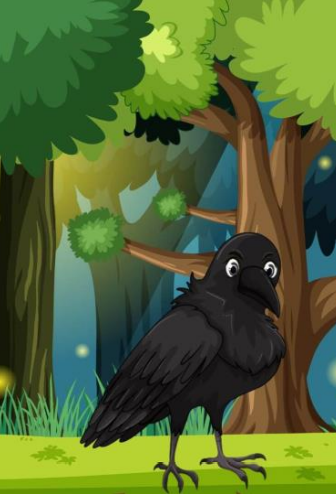 மின்மினி பூச்சியின் காகமும் – Firefly And Crow – Short Moral Stories In Tamil