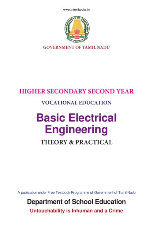 12th Standard Basic Electrical Engineering Book PDF – English Medium