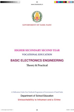 12th Standard Basic Electronics Engineering Book PDF – English Medium